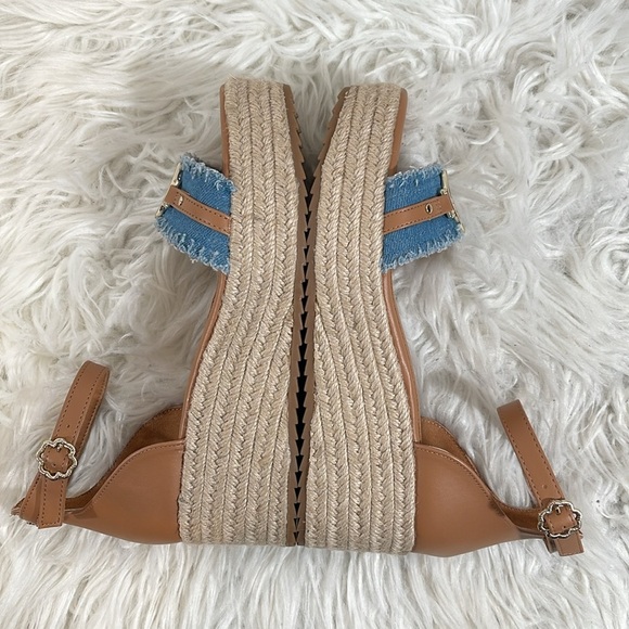 SAM AND LIBBY Women's Colbie Wedge Sandal Size 7 NEW - Picture 10 of 16